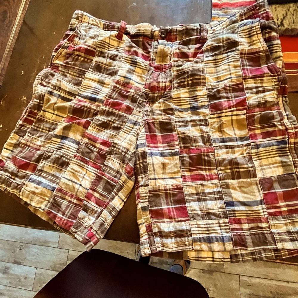Arrow Bermuda Shorts…in Patchwork